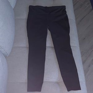 Slightly worn GapFit black athletic leggings